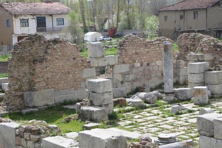 Sulusaraydaki Sebastapolis Antik Kenti depremden etkilenmedi