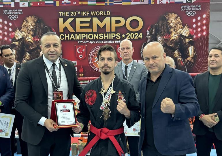 Kempo IKF Dünya Şampiyonasının açılış töreni yapıldı