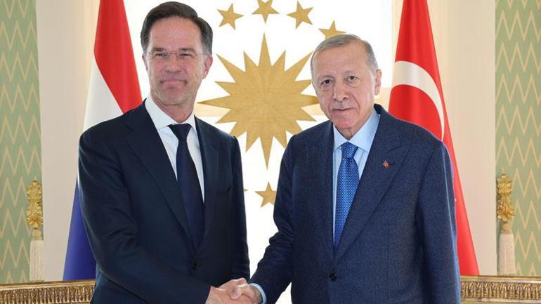 Cumhurbaşkanı Erdoğan Hollanda Başbakanı Rutteyi kabul etti