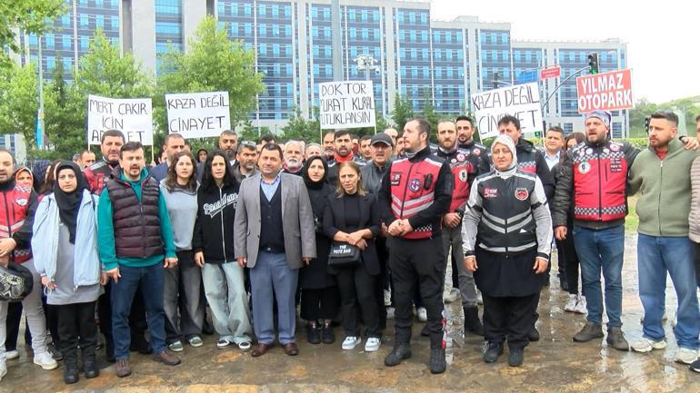 Motosikletlilerden Oğuz Murat Aci ve Mert Çakır için Adalet konvoyu