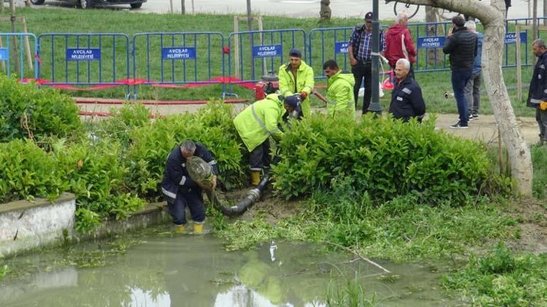 Edanurun boğulduğu noktada bariyerli önlem devam ediyor