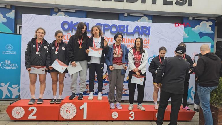 Okul Sporları Kürek Şampiyonası yapıldı