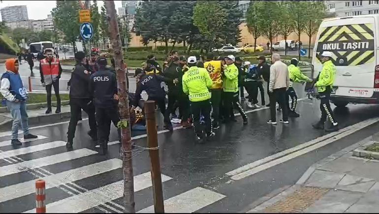 Şişlide Taksime yürümek isteyenlere polis müdahalesi