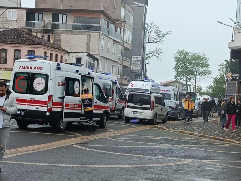Akçakoca’da otelde yangın: 10 kişi dumandan etkilendi