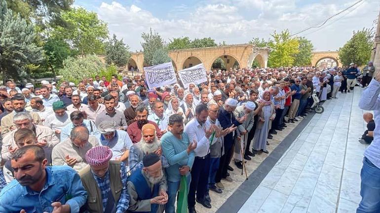 İsrailde öldürülen Şanlıurfalı imam için gıyabi cenaze namazı