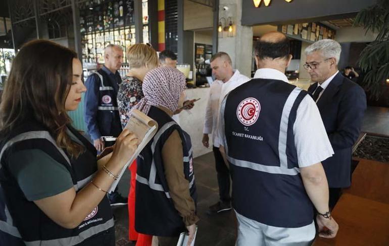 Antalya, menü denetiminde ilk sırada