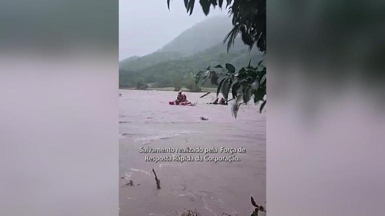 Brezilya’da sel felaketi: Baraj patladı