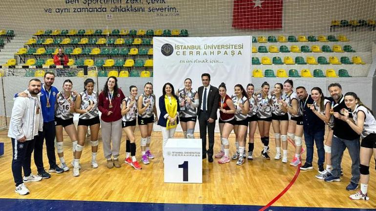 Beykoz Üniversitesi Kadın Voleybol Takımı İstanbul şampiyonu oldu