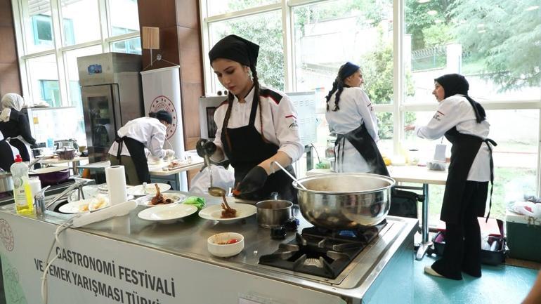 Geleceğin şefleri MEB Gastrofestte yarıştı