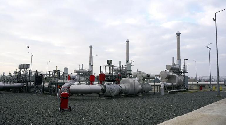 Silivri ve Tuz Gölündeki doğal gaz depolama tesislerinin kapasitesi 12 milyar metreküpe çıkarılacak