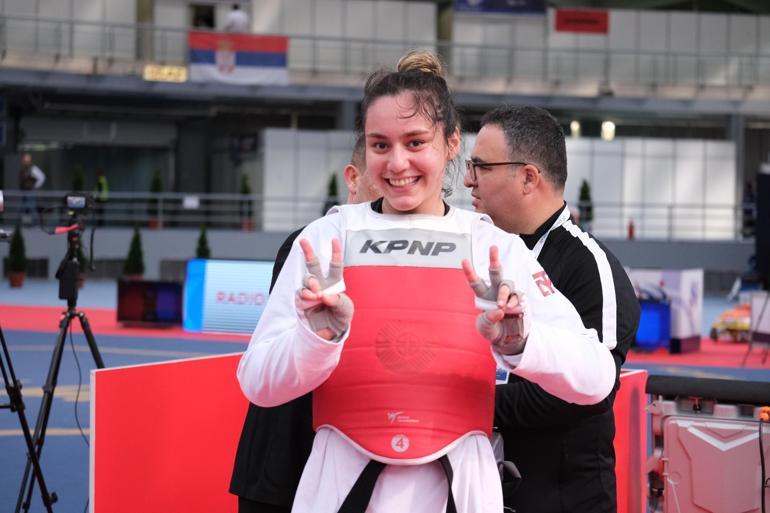 Milli taekwondocu Furkan Ubeyde Çamoğlu, Avrupa şampiyonu oldu