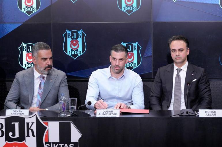 Beşiktaş, başantrenör Dusan Alimpijevic ile 2 yıllık yeni sözleşme imzaladı