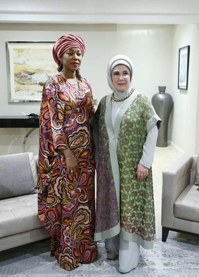 Emine Erdoğandan Nijeryada kanserle mücadele çağrısı