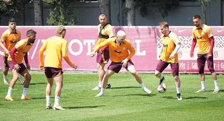 Galatasarayda Fenerbahçe derbisinin hazırlıkları devam ediyor