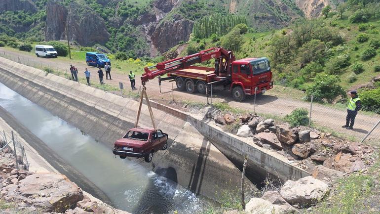 Giresunda otomobilin düştüğü kanalda kaybolan 2 kişinin cansız bedenleri bulundu