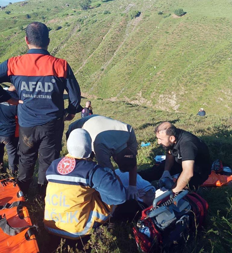 Şifalı ot toplamak için çıktığı dağda kalp krizi geçirip öldü