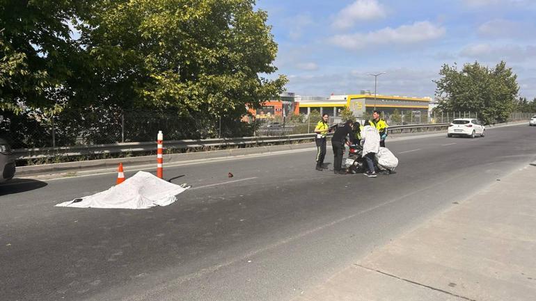 Esenyurtta kamyonetin çarpıp kaçtığı motosiklet sürücüsü hayatını kaybetti