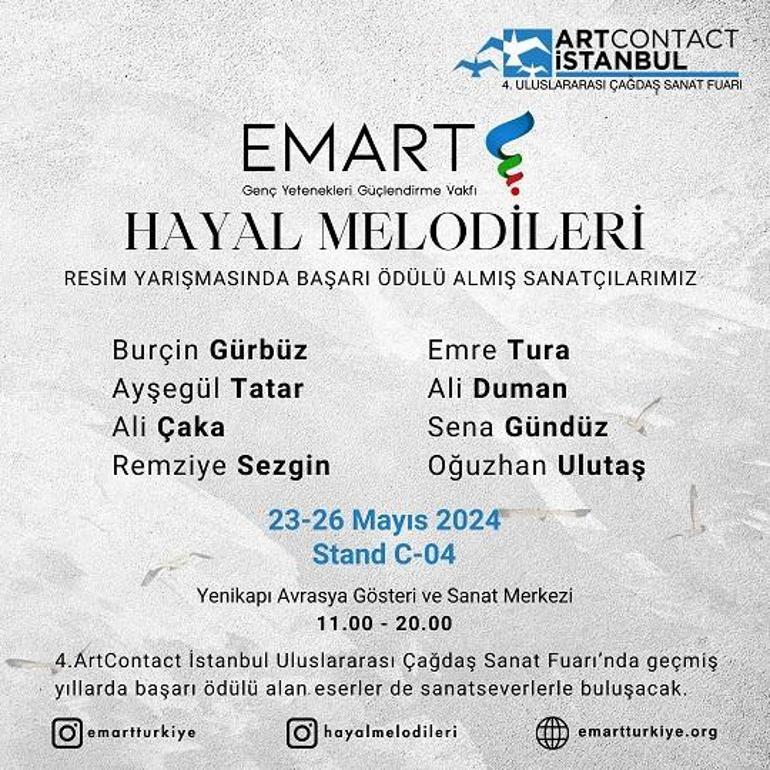 Hayal Melodileri 2024 ArtContact Sanat Fuarı’nda