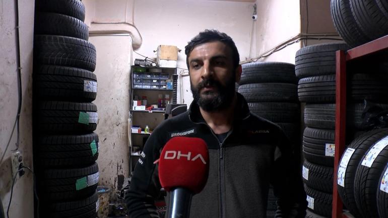 Sultangazide oto lastik dükkânına 10 gün arayla ikinci silahlı saldırı kamerada