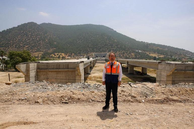 Mersin-Antalya kara yolu tamamlandığında ulaşım süresi 2,5 saat kısalacak