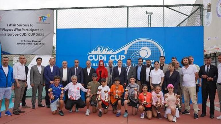 Şırnak’ta Cudi Cup Tenis Turnuvası sona erdi