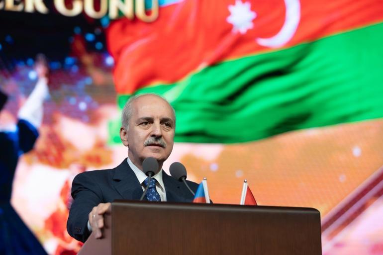 Kurtulmuş: Azerbaycanın kaydetmiş olduğu tarihi başarıları takdirle takip ediyoruz