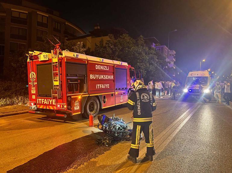 Otomobille çarpışan motosikletteki futbol hakemi Can öldü, sürücü arkadaşı yaralı