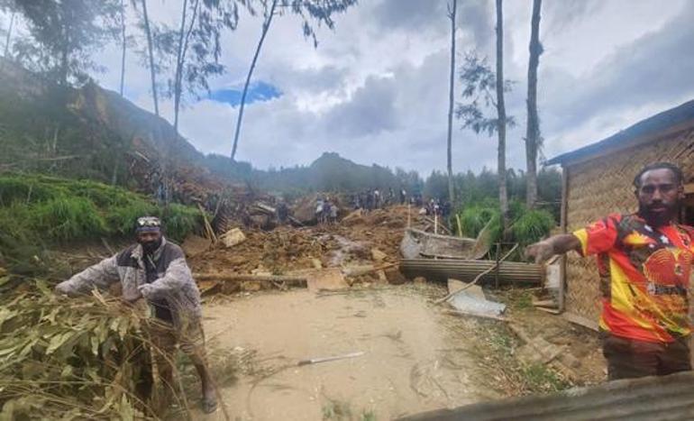 Papua Yeni Gine’de toprak kayması: 670 kişi ölmüş olabilir