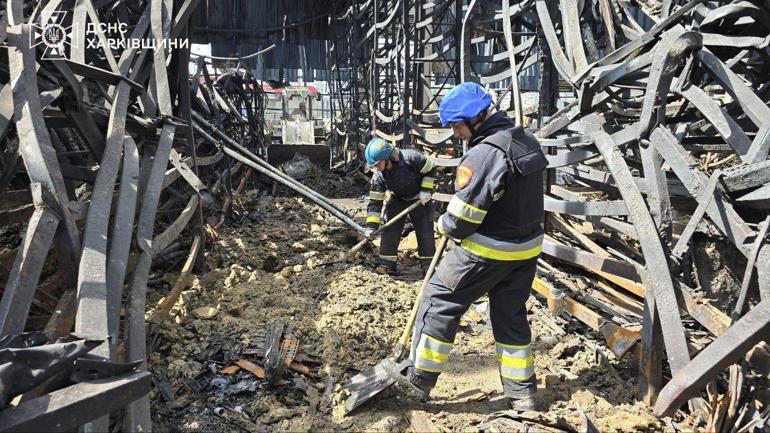 Harkiv’de süpermarket saldırısında can kaybı 15’e yükseldi