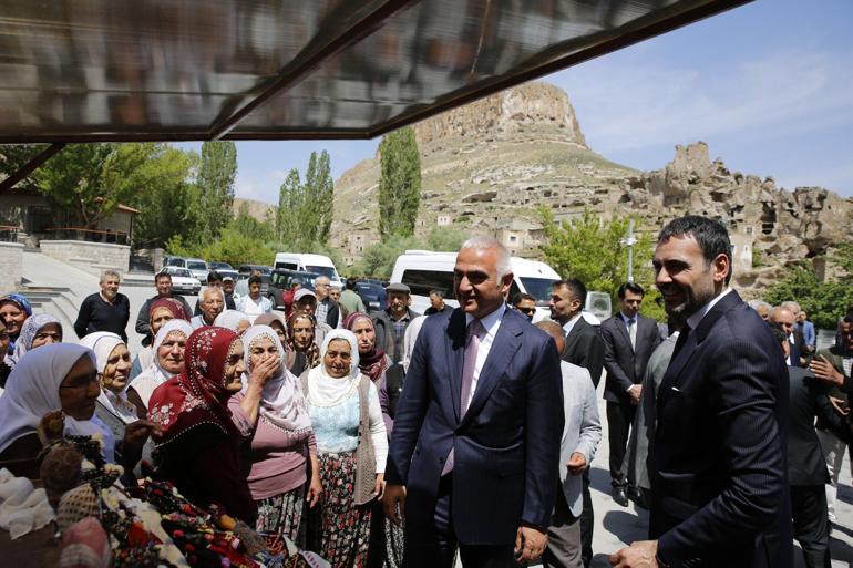 Bakan Ersoy, Soğanlı Vadisinde incelemelerde bulundu