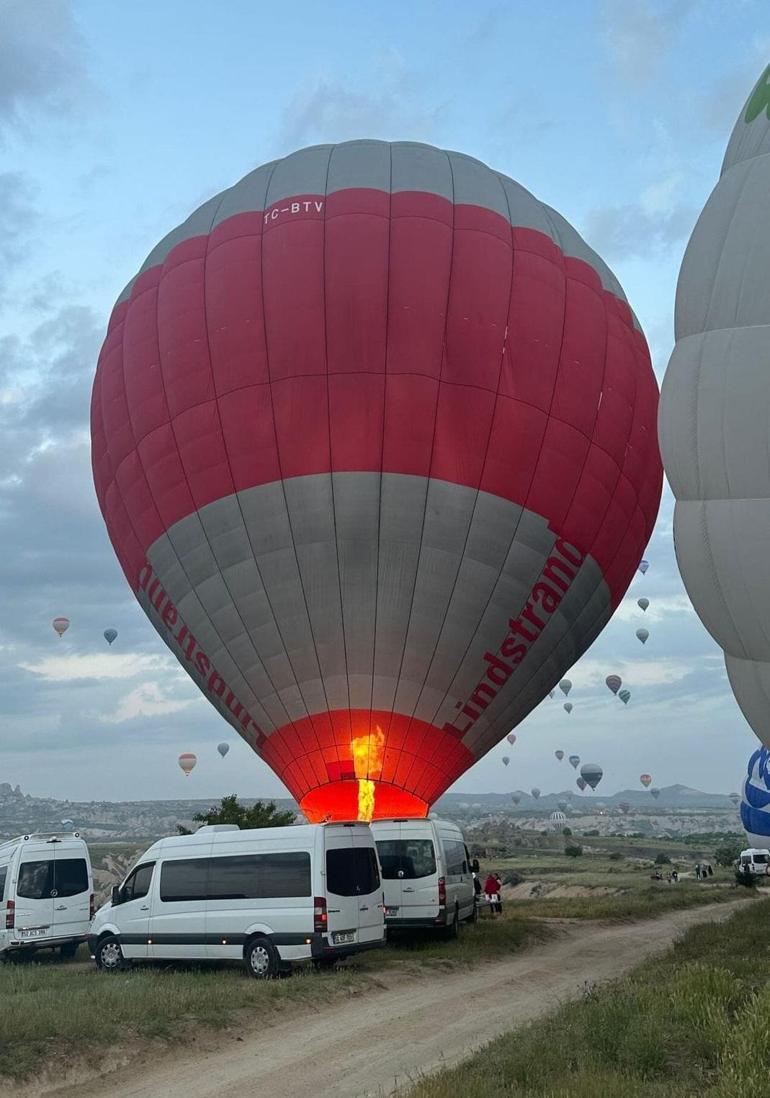 Fenerbahçeli Fred tatil için Kapadokyayı seçti, balona bindi