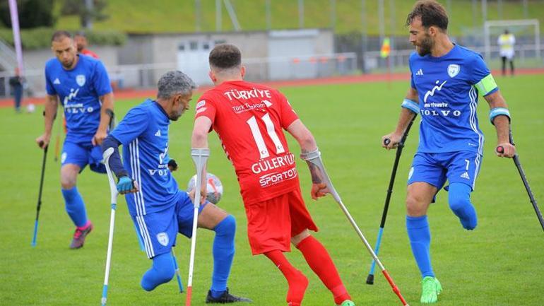 Ampute Milli Futbol Takımı, İsraili 6-0 mağlup etti