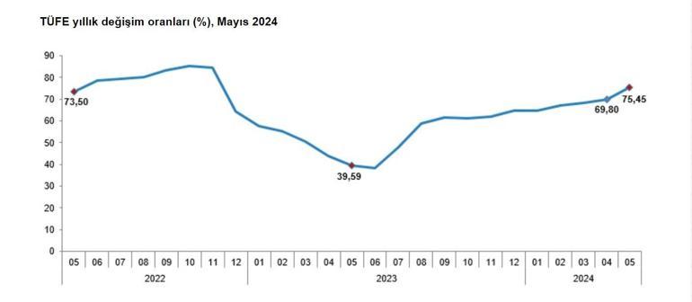 TÜİK: Mayıs ayı enflasyonu yüzde 3,37 oldu