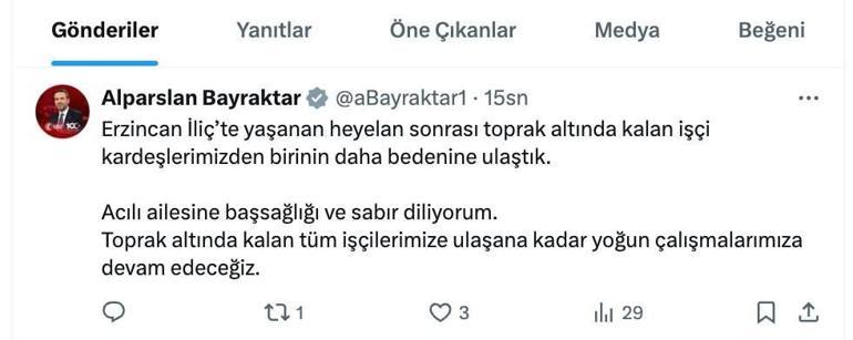 İliç’te madendeki heyelanda 1 işçinin daha cansız bedenine ulaşıldı