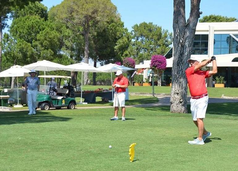 Antalyada Türkiye - Kazakistan Dostluk Golf Turnuvası