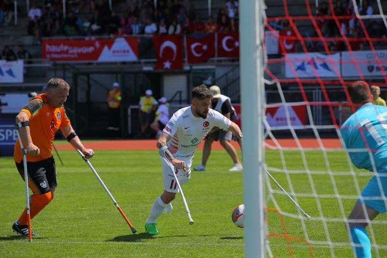 Ampute Milli Futbol Takımı, namağlup çeyrek finalde