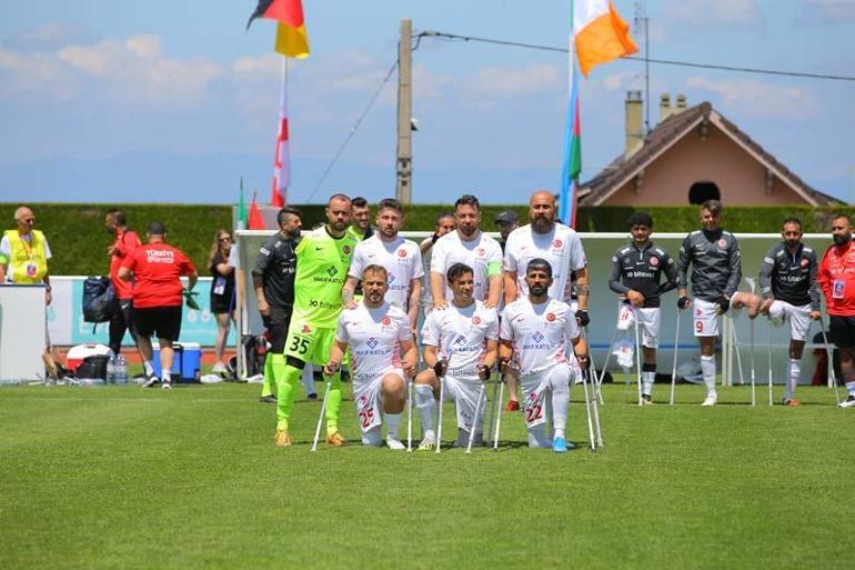 Ampute Milli Futbol Takımı, namağlup çeyrek finalde