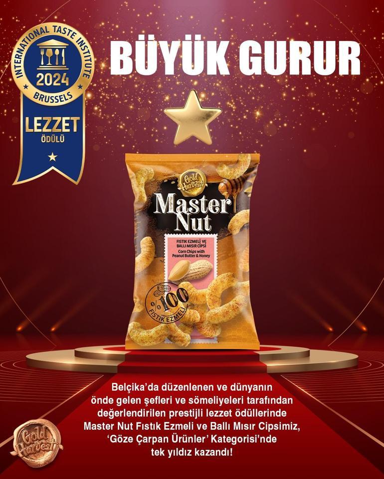 Gold Harvest’in üç ürünü Superior Taste Award’ın ‘sıradışı ürünler’ kategorisinde yerini aldı