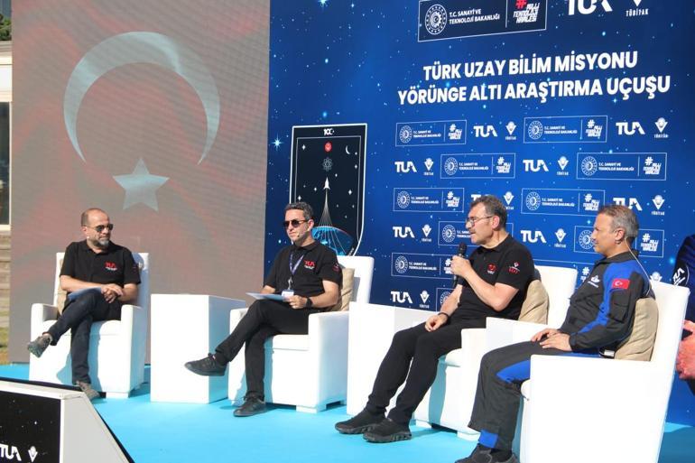 Bakan Kacır: Türkiyenin 2nci astronotu Atasever, 7 bilimsel deney yapacak