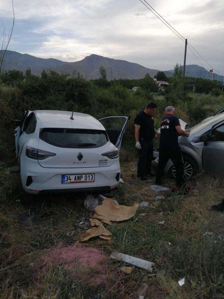 Malatyada kaza: 1 ölü, 4 yaralı