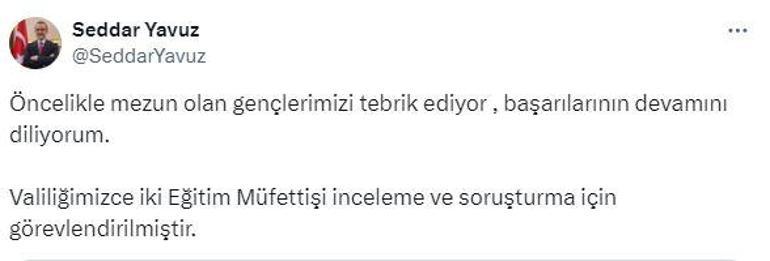 Kocaeli Valiliği’nden, ‘uygunsuz kıyafet’ gerekçesiyle öğrencilerin mezuniyet törenine alınmamasına inceleme