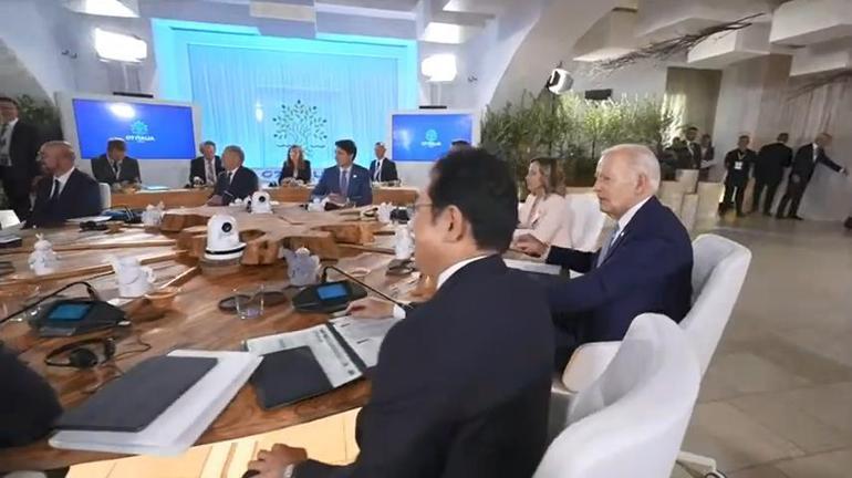 G7 liderleri, İtalya’da toplandı