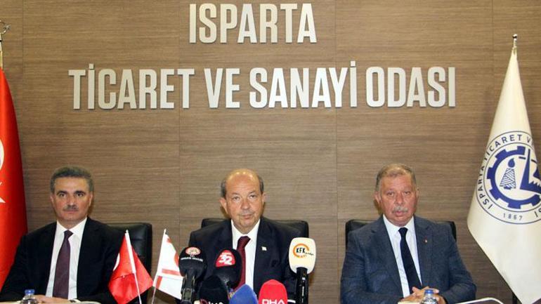 KKTC Cumhurbaşkanı Tatar: Isparta denilince aklımıza Demirel ismi gelir