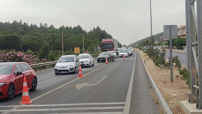 Bayram öncesi Muğlaya tatilci akını; kilometrelerce araç kuyruğu oluştu