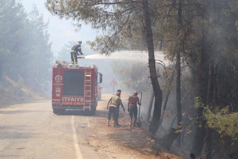 Denizlideki orman yangını 2nci günde kontrol altına alındı