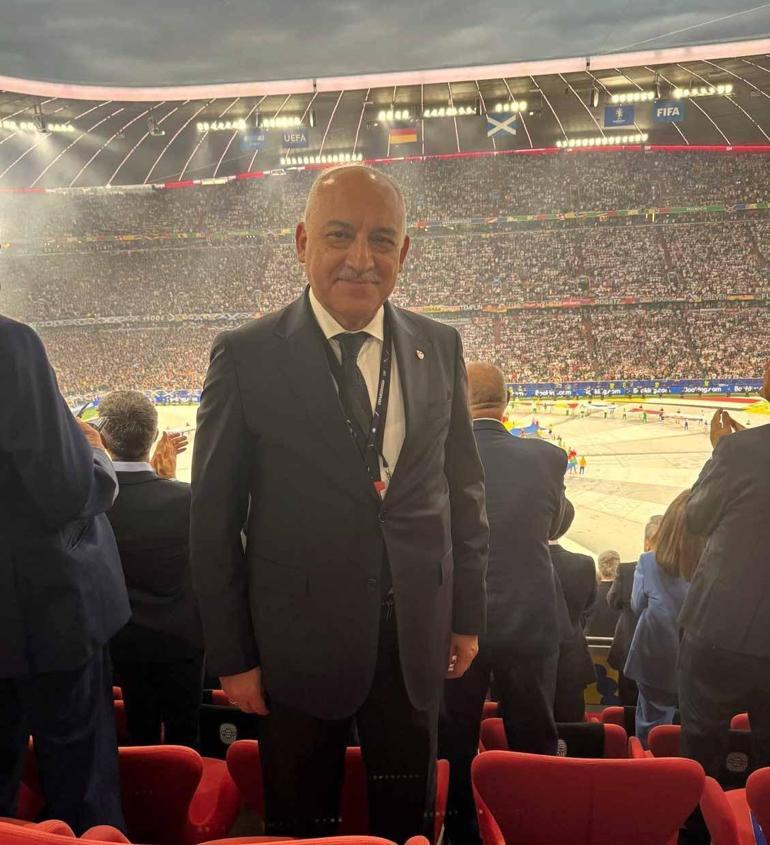 TFF Başkanı Büyükekşi, EURO 2024 açılışı öncesi FIFA ve UEFA Başkanları ile buluştu