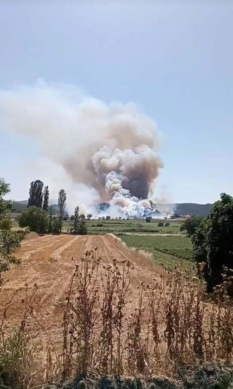 Bakan Yumaklı: Çanakkale- Eceabat yangını kontrol altına alındı