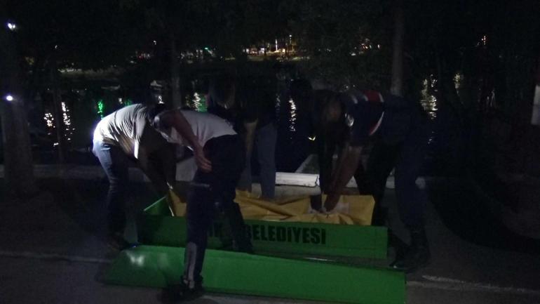 İznik Gölünde devrilen jet skiden suya düşen Kübra boğuldu, sevgilisi gözaltında