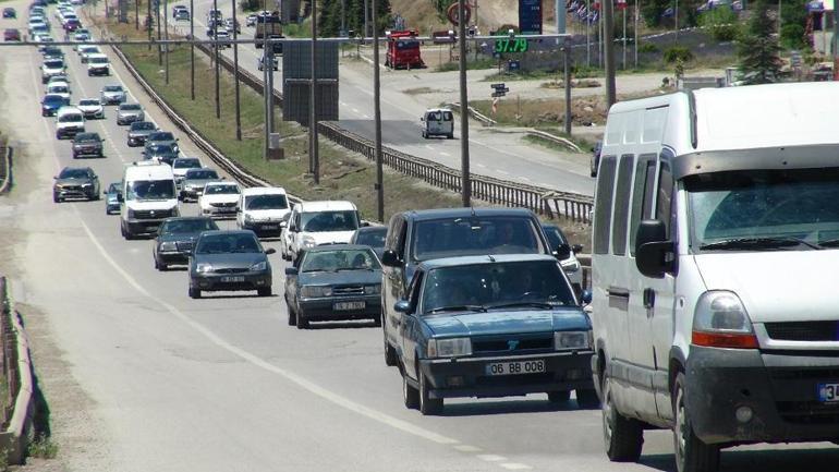 Kilit kavşak Kırıkkaleden bayram tatilinde 1 milyon 757 bin araç geçti