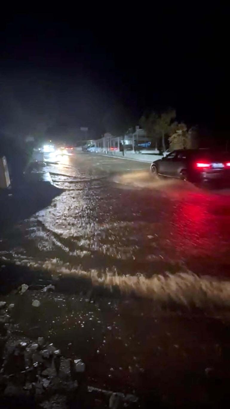 Bodrumda isale hattı patladı; 36 saat su kesintisi yaşanacak